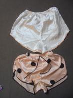 satijnen nacht shortjes, Kleding | Dames, Ondergoed en Lingerie, Verzenden, Broekje of Short
