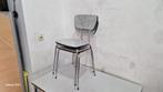 deux chaises en formica vintage couleur gris en parfait état, Antiquités & Art, Antiquités | Meubles | Chaises & Canapés, Enlèvement ou Envoi