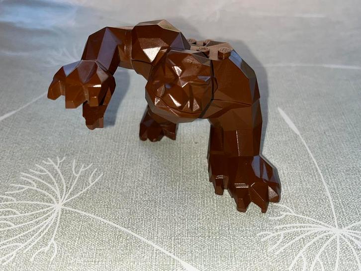 Lego figuur bruin Rock Monster, Kinderen en Baby's, Speelgoed | Duplo en Lego, Zo goed als nieuw, Lego, Ophalen of Verzenden
