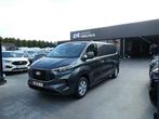 Ford Transit Custom 320L L2 2.0 TDCi 136pk 3pl Limited Luxe, Autos, Argent ou Gris, Achat, Euro 6, 3 places