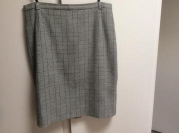 Geruite rok Claude Ariël e5mode maat 48, Enlèvement ou Envoi, Comme neuf, Taille 46/48 (XL) ou plus grande