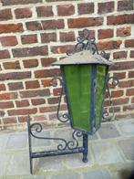 OUDE SMEEDIJZEREN BUITENLAMP handwerk, Antiek en Kunst, Antiek | Verlichting, Ophalen