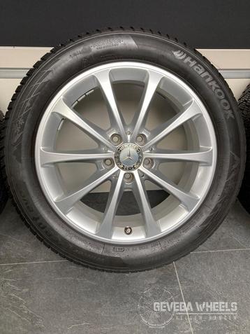 17” originele Mercedes A W177 velgen + winterbanden 5x112    beschikbaar voor biedingen