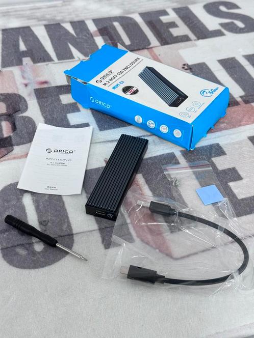 ORICO M2PF-C3 M.2 NGFF SSD-Behuizing Nieuw 5Gbps ssd-huis, Computers en Software, Geheugenkaartlezers, Ophalen of Verzenden