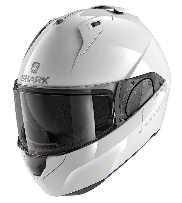 Casque modulable moto Shark EVO ES BLANC taille L, Motos, Vêtements | Casques de moto, Femmes, Hommes, Casque intégral, L, Shark