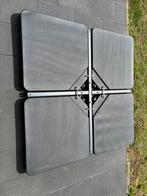 Parasol voet en parasol tegels voor zweefparasol, Tuin en Terras, Parasols, Ophalen, Zo goed als nieuw, Zweefparasol