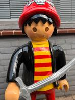 Groot Playmobiel piraat reclame beeld, Ophalen, Zo goed als nieuw, Reclamebord