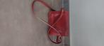 Handtas Italiaans Vera Perle, Handtassen en Accessoires, Tassen | Damestassen, Ophalen, Gebruikt, Bruin, Handtas