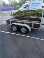 Aanhangwagen 4 wielen en neuswiel, Ophalen, Zo goed als nieuw
