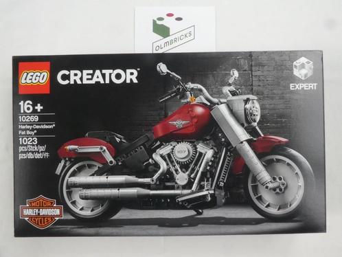 LEGO Creator Expert 10269 Harley Davidson Fat Boy, Enfants & Bébés, Jouets | Duplo & Lego, Neuf, Lego, Ensemble complet, Enlèvement ou Envoi