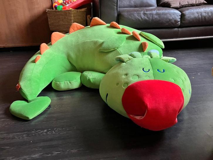 Coussin dragon Fridolin Haba, Hobby & Loisirs créatifs, Jeux de société | Jeux de plateau, Comme neuf, Enlèvement ou Envoi