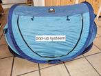 Deryan Peuter Luxe Campingbedje - Pop-Up met matras-slaapzak, Ophalen of Verzenden, Gebruikt, Reisbedje