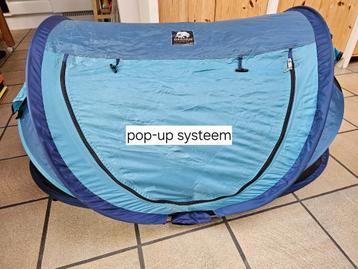 Deryan Peuter Luxe Campingbedje - Pop-Up met matras-slaapzak beschikbaar voor biedingen