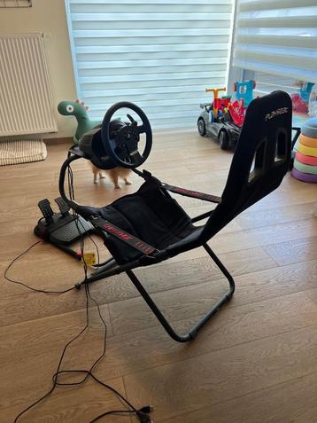 Playseat + Thrustmaster t150 RS, Enlèvement, Utilisé, Playseat ou Siège de jeu, PlayStation 5