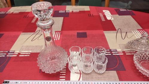 Lot objets en Crystal, Antiek en Kunst, Antiek | Glaswerk en Kristal, Ophalen of Verzenden
