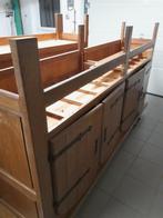 Eiken dressoir, Ophalen, Gebruikt, Eikenhout, 200 cm of meer