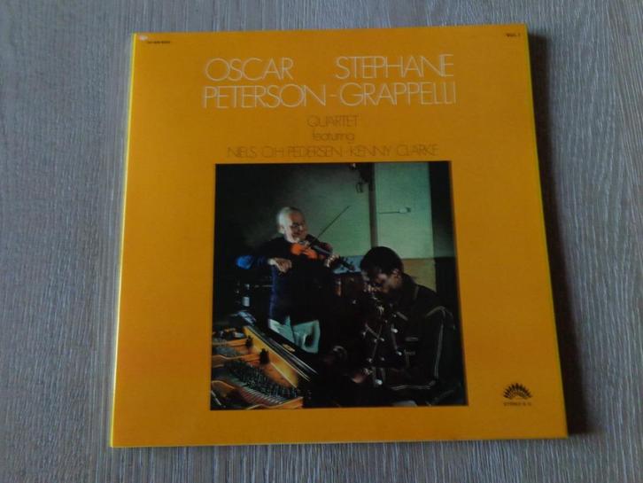 Oscar Peterson - Stephane Grappelli Quartet, Cd's en Dvd's, Vinyl | Jazz en Blues, Zo goed als nieuw, Jazz, 1960 tot 1980, 12 inch
