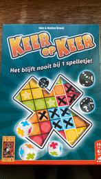 Keer op Keer, Hobby en Vrije tijd, Gezelschapsspellen | Overige, Vijf spelers of meer, Ophalen, Zo goed als nieuw