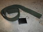 Nieuwe Kaki-groen broeksriem, Kleding | Heren, Riemen en Ceintuurs, Ophalen of Verzenden, Nieuw