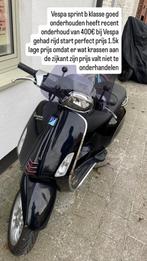 Vespa sprint b klasse, Enlèvement ou Envoi, Vespa S, Classe B (45 km/h), Utilisé