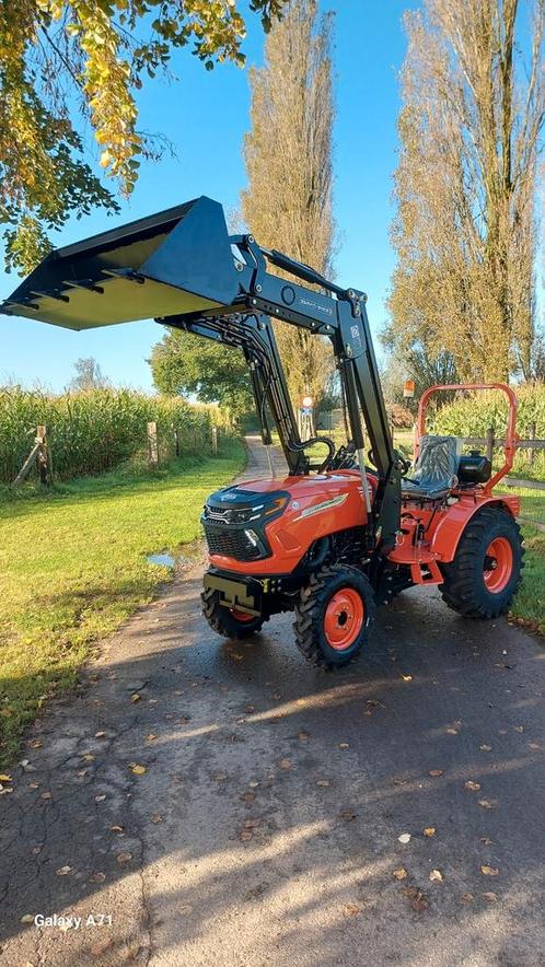 NIEUWE hobbytractor 38pk 4x4 servo met VOORLADER! ️, Zakelijke goederen, Landbouw | Tractoren, Ophalen of Verzenden