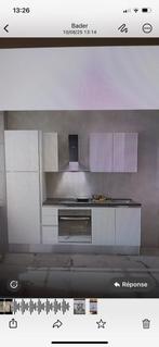 Nouvelle cuisine équipée avec electro, Huis en Inrichting, Ophalen, Nieuw, Wit, Greeploos