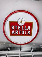 Emaille Stella Artois bierplateau, Verzamelen, Ophalen of Verzenden, Gebruikt, Reclamebord, Plaat of Schild, Stella Artois