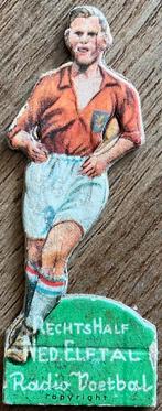 Oude houten reclamefiguurtje RADIO VOETBAL/NEDERL ELFTAL, Antiek en Kunst, Ophalen of Verzenden