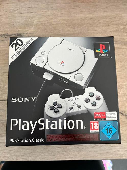 PlayStation Classic, Consoles de jeu & Jeux vidéo, Consoles de jeu | Sony PlayStation 1, Comme neuf, Enlèvement ou Envoi