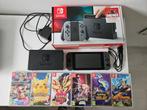 Nintendo Switch met originele accessoires en heel wat games., Games en Spelcomputers, Ophalen of Verzenden, Zo goed als nieuw