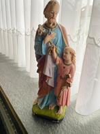 Religieus jezusbeeld, vazen set en kachel set, Ophalen