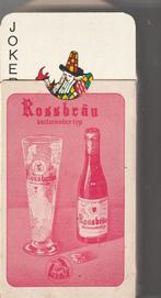 B 4 / VOL KAARTSPEL ROSSBRAU ROZE WIT, Verzamelen, Ophalen of Verzenden, Nieuw, Speelkaart(en)