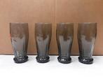 Zwarte coca cola glazen, Verzamelen, Glas en Drinkglazen, Ophalen