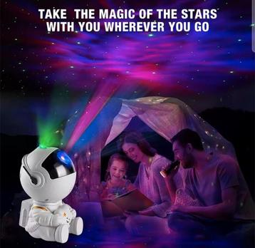 Galaxy Star Astronaut Projector Licht Sterrenhemel Nachtlamp, Enlèvement ou Envoi