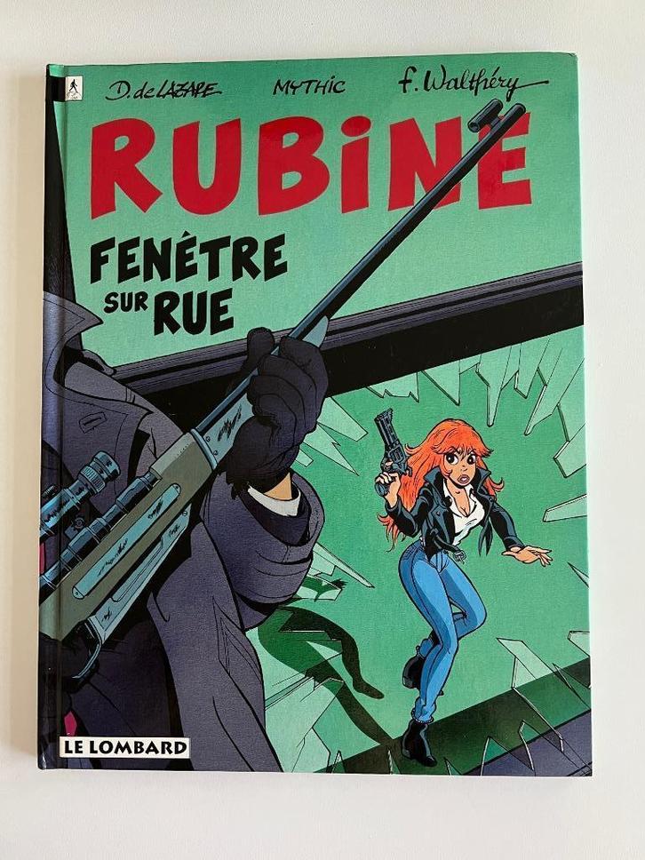 BD Rubine Fenêtre sur rue, Boeken, Stripverhalen, Gelezen, Eén stripboek, Ophalen of Verzenden