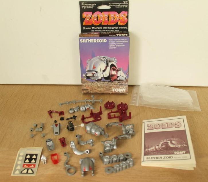 Zoids G1 Slitherzoid, 1984 Tomy UK, vintage & compleet, Kinderen en Baby's, Speelgoed | Actiefiguren, Zo goed als nieuw, Verzenden