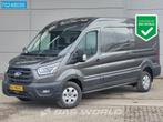 Ford Transit 165pk Automaat Limited L3H2 Nwe model! CarPlay, Autos, Neuf, Argent ou Gris, Achat, Euro 6