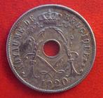 1920 25 centimes en FR Albert 1er, Metaal, Losse munt, Verzenden