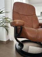 Design Fauteuil van Stressless, Huis en Inrichting, Fauteuils, Ophalen, Zo goed als nieuw, Hout, Stressless