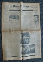 oude krant La Dernière Heure 2 septembre 1935 reine Astrid, Verzamelen, Tijdschrift of Boek, Gebruikt, Ophalen of Verzenden