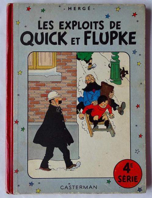 Hergé Quick en Flupke 4e serie EO 1951, Boeken, Stripverhalen, Gelezen, Eén stripboek, Ophalen