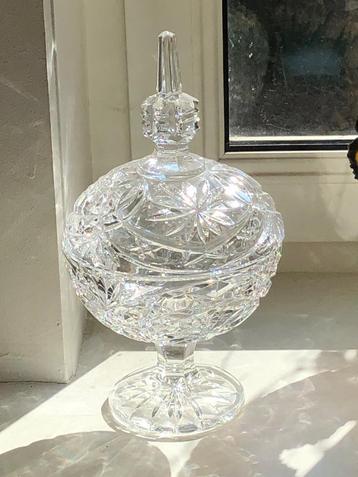 Grote bonboniere kristal, Antiek en Kunst, Ophalen of Verzenden