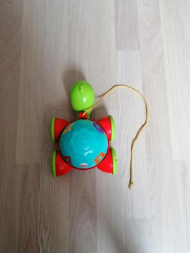 Plastic schildpad op wielen Fisher price, Kinderen en Baby's, Speelgoed | Buiten | Los speelgoed, Zo goed als nieuw, Ophalen of Verzenden