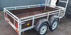 Aanhangwagen dubbelasser Remorque 750kg ongeremd, Auto diversen, Aanhangers en Bagagewagens, Ophalen of Verzenden