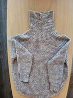 Zachte lichtbruin/witte trui Shein, maat S, 36 met rolkraag, Kleding | Dames, Truien en Vesten, Ophalen, Wit, Zo goed als nieuw