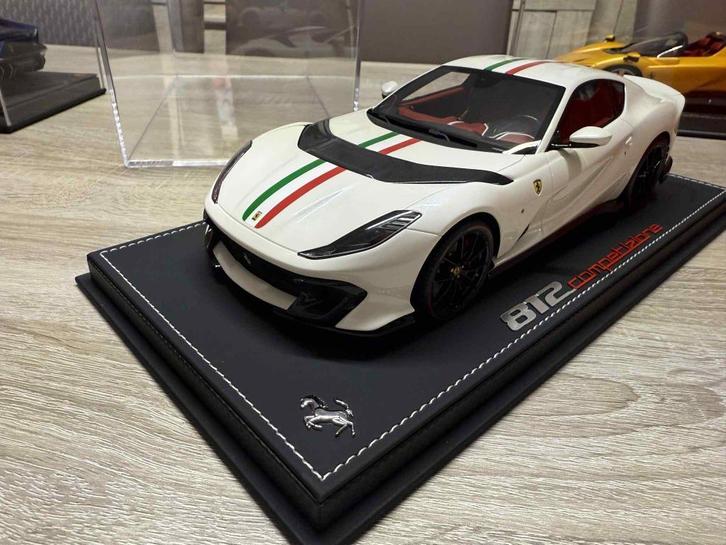 BBR 1/18 Ferrari 812 Competizione, Hobby en Vrije tijd, Modelauto's | 1:18, Nieuw, Auto, Overige merken, Ophalen