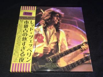 Doos met 9 CD's - LED ZEPPELIN - Great Chicago Fire beschikbaar voor biedingen