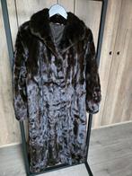Vintage nertsbontjas-SAGA Selected, donkerbruin, maat 42, Kleding | Dames, Jassen | Winter, Ophalen