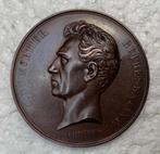 Medaille, Penning BC Du Mortier, 1828-1859 Representant, Ophalen of Verzenden, Brons