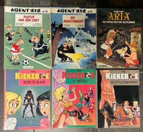 Loje comics Peekaboo, Agent 212, ARIA, Michel Vaillant,..., Livres, BD, Utilisé, Plusieurs BD, Enlèvement ou Envoi